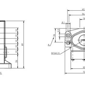 Блочный выключатель Balluff BNS 816-B06-TOB-10-603-11