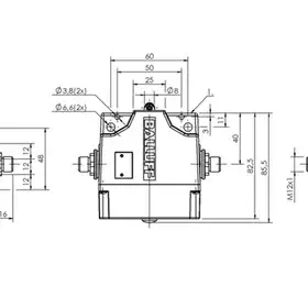 Блочный выключатель Balluff BNS 813-B03-L12-61-A-12-03-FD-S80S