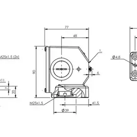 Блочный выключатель Balluff BNS 813-B04-R12-72-20-01