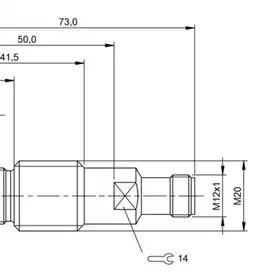 Индуктивный датчик Balluff BES 516-300-S128-S4-D