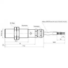 Индуктивный датчик ТЕКО ISB AG3B-31P-4-LZ-H-3K