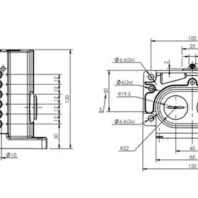 Блочный выключатель Balluff BNS 813-D06-L12-100-22-06