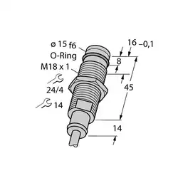Индуктивный датчик TURCK BID2-G180-AP6/S212