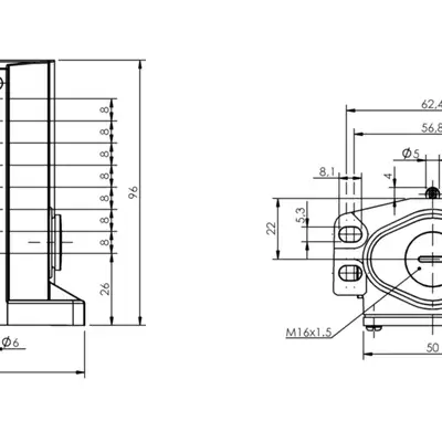 Блочный выключатель Balluff BNS 819-B08-R08-46-13