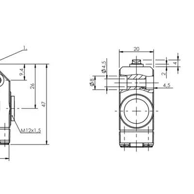 Одиночный выключатель Balluff BNS 819-99-E-13