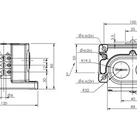 Блочный выключатель Balluff BNS 819-D03-E12-100-10-FD