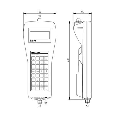 RFID портативный прибор чтения-записи Balluff BIS M-811-0-003