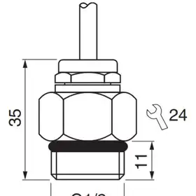 Датчик температуры EGE-Elektronik TGM 050-TS080