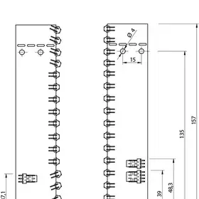 Световая завеса DATASENSING NX16SR/XCN-C010