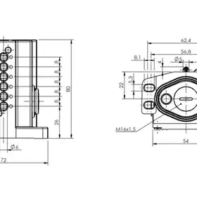 Блочный выключатель Balluff BNS 813-B06-R08-46-49-06