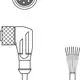 Разъем с кабелем Leuze Electronic KD S-M12-8W-P1-150