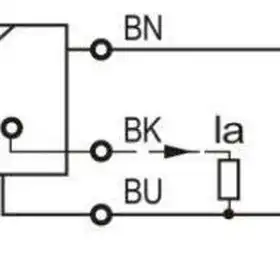 Индуктивный датчик расстояния LANBAO LR12XCN04LI4M