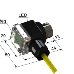 Оптический лазерный датчик Мега-К VB3C-48-TRL5000B131-K-H
