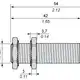 Индуктивный датчик Telemecanique XS612B1NBL5
