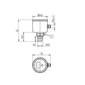Датчик давления Wenglor FFXP012