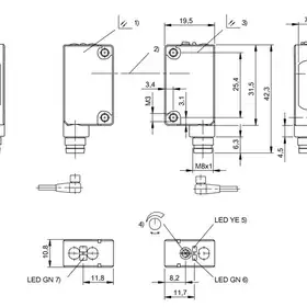 Оптический датчик Balluff BOS 5K-PO-IX10-S75-S