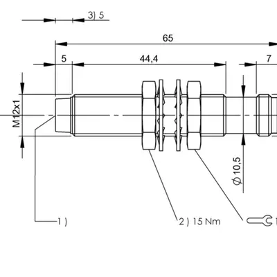 RFID головка чтения/записи Balluff BIS VM-348-401-S4