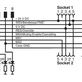 Распределительная коробка для датчиков Wenglor ZFBB001