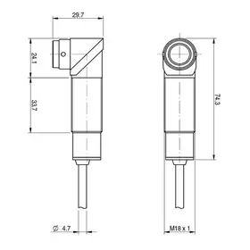 Оптический датчик DATASENSING MPR/00-0A