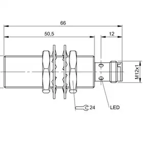 Индуктивный датчик Balluff BES M18MI-PSC80A-S04G-W08