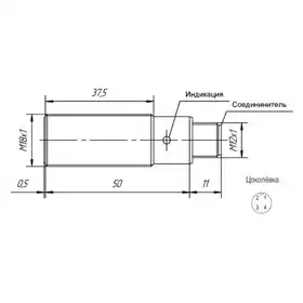 Индуктивный датчик ТЕКО ISB AC4B8-32N-8-LZS4-C3