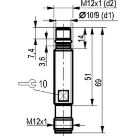 Индуктивный датчик ТЕКО ISB WC26S8-32N-1,5-S4-50