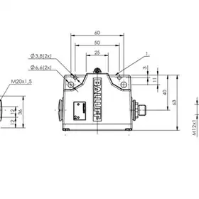 Блочный выключатель Balluff BNS 813-B02-L12-61-A-12-02-S80L