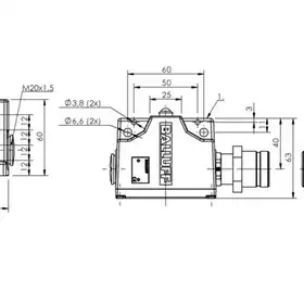 Блочный выключатель Balluff BNS 819-B04-K12-61-12-10-S90L
