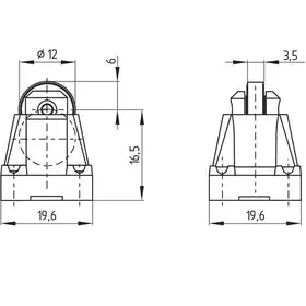Kонцевой выключатель безопасности Schmersal ZR256-11Z-M20