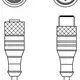 Соединительный кабель Leuze Electronic KDS DN-M12-5A-M12-5A-P3-100