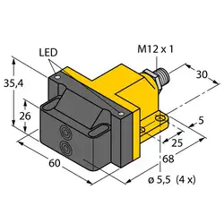 Индуктивный датчик TURCK NI4-DSU26-2AP4X2-H1141