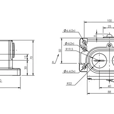 Блочный выключатель Balluff BNS 819-D02-D12-100-14-DH