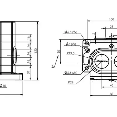Блочный выключатель Balluff BNS 819-D05-D16-100-10-FE