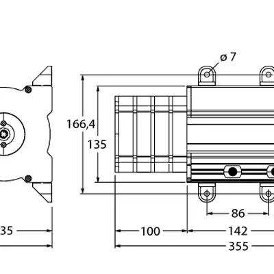 Тросиковый энкодер TURCK DW40000-135-7E-H1441