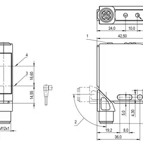 Оптический датчик расстояния Balluff BOD 21M-LBI05-S4