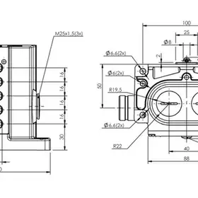 Блочный выключатель Balluff BNS 819-D05-R16-100-10-FD-S90L