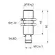 Индуктивный датчик расстояния Baumer IR18.D10L-F60.GP1I.7BF