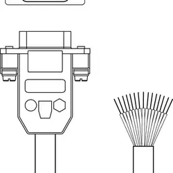 Разъем с кабелем Leuze Electronic KB 031-3000-01