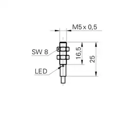 Индуктивный датчик Baumer IFRM 05N37A1/PL