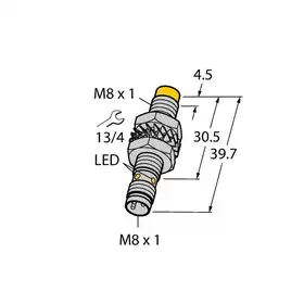 Индуктивный датчик TURCK NI5-M08-AN6X-V1131