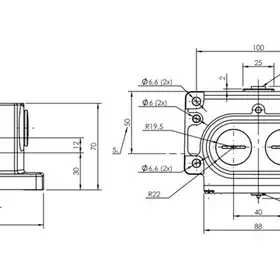 Блочный выключатель Balluff BNS 816-B02-NA-12-602-11