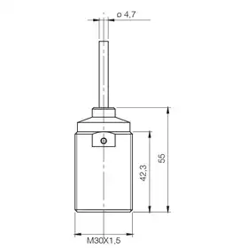 Индуктивный датчик DATASENSING V3T1/R0-3A8F