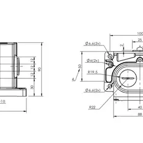 Блочный выключатель Balluff BNS 813-D04-D12-100-20-02