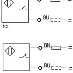 Индуктивный датчик LANBAO LR6.5QBN04DLCY