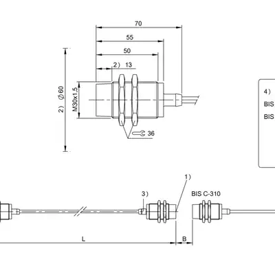 RFID Антенна Balluff BIS C-380-10/10-05