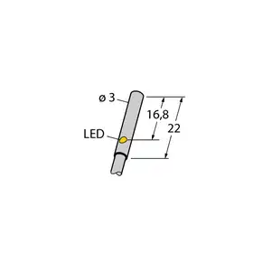Индуктивный датчик TURCK BI1-EH03-AP6X