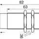 Индуктивный датчик EGE-Elektronik IGM 010 WS