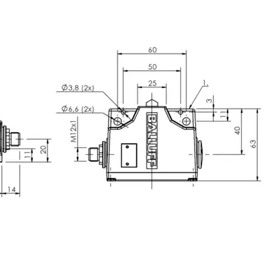 Блочный выключатель Balluff BNS 819-B02-D12-61-12-10-S80R