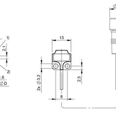 Оптоволоконный кабель Balluff BOH DK-R018-002-01-S49F