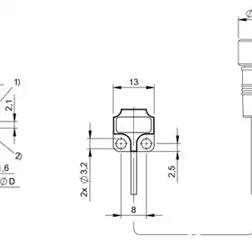 Оптоволоконный кабель Balluff BOH DK-R018-002-01-S49F